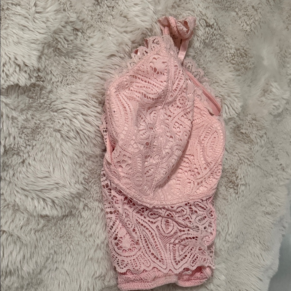 Pink Lace Bralette- BKE core size M - Picture 5 of 5